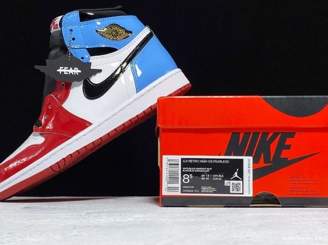 OG Air Jordan High Retro 1 CK5666-100 Fearless 0808
